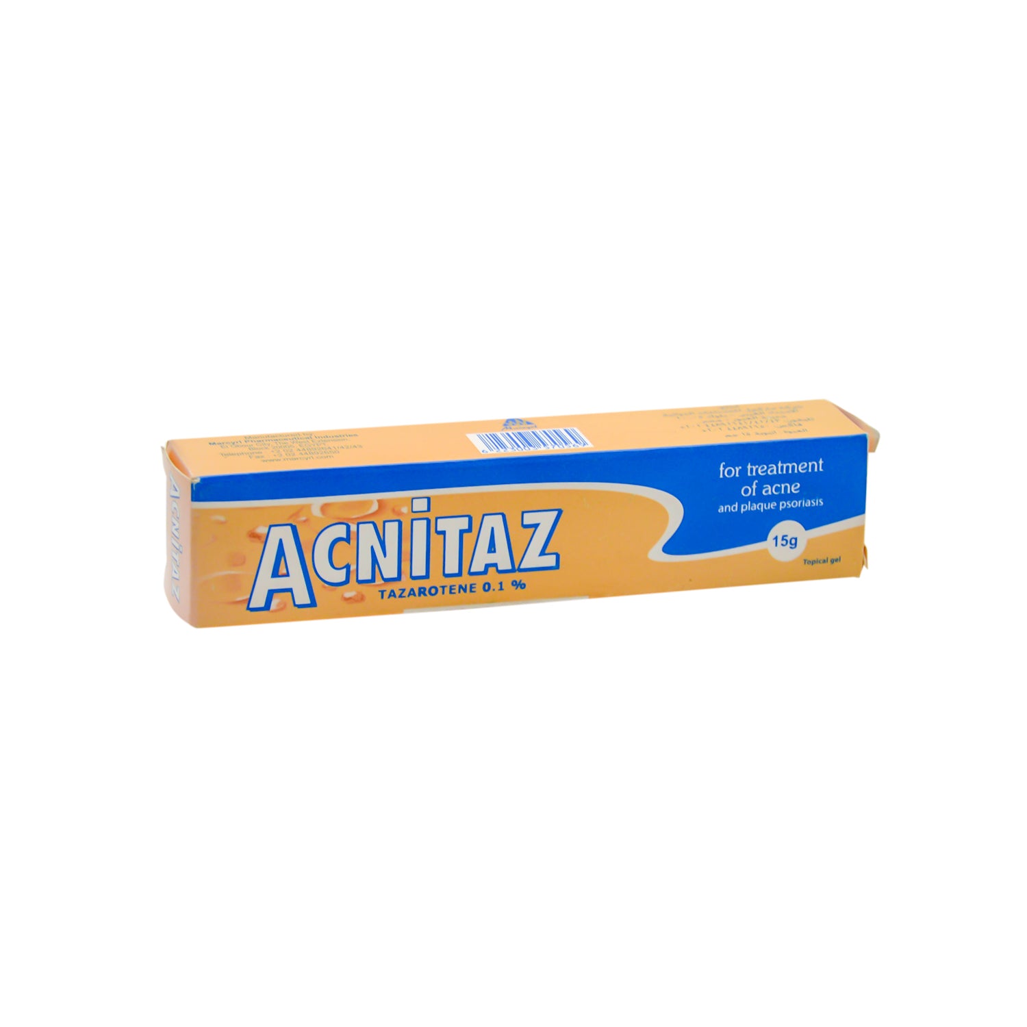 Acnitaz 0.1% Tazarotene Gel for Treating Acne