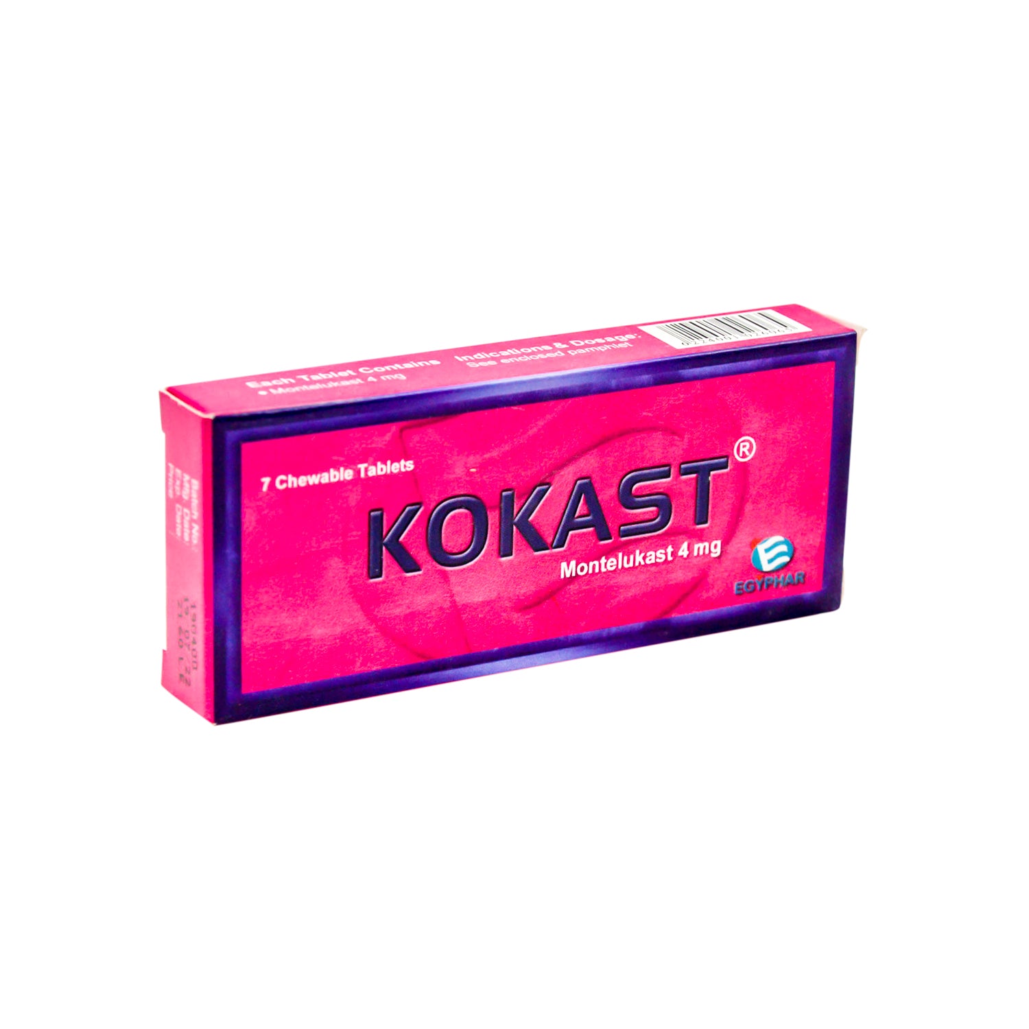 Kokast 4mg Montekulast Chewables