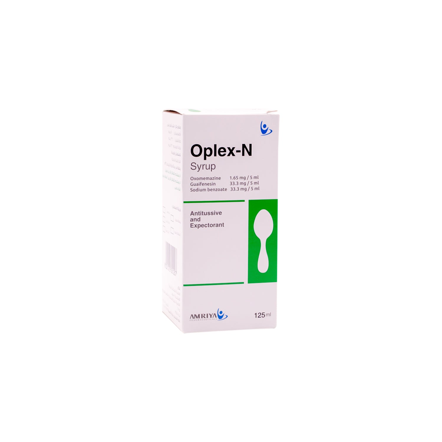 Oplex-N Oxomemazine, Guaifenesin & Sodium Benzoate Antitussive & Expectorant Syrup