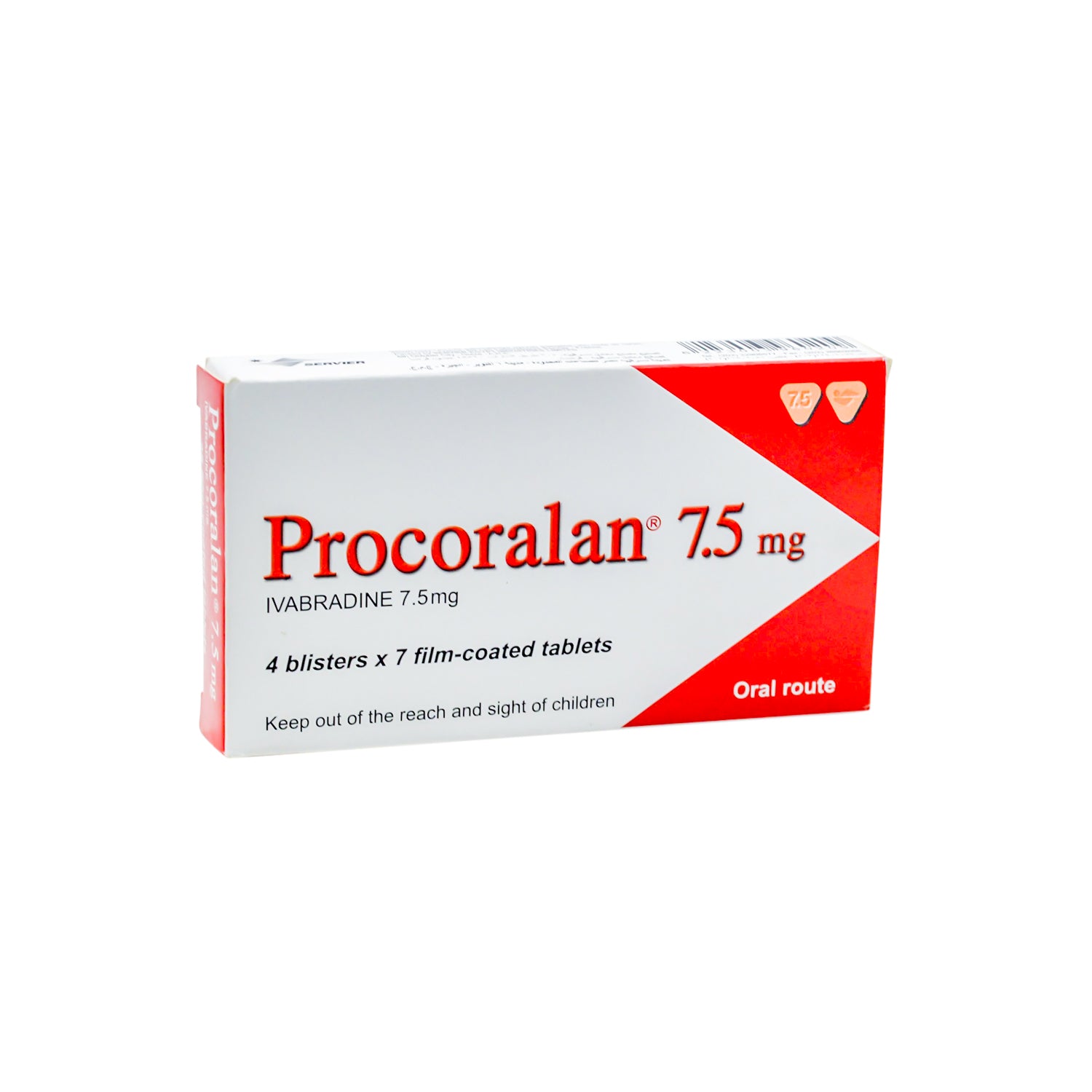 بروكورالان 7.5 ملغ إيفابرادين