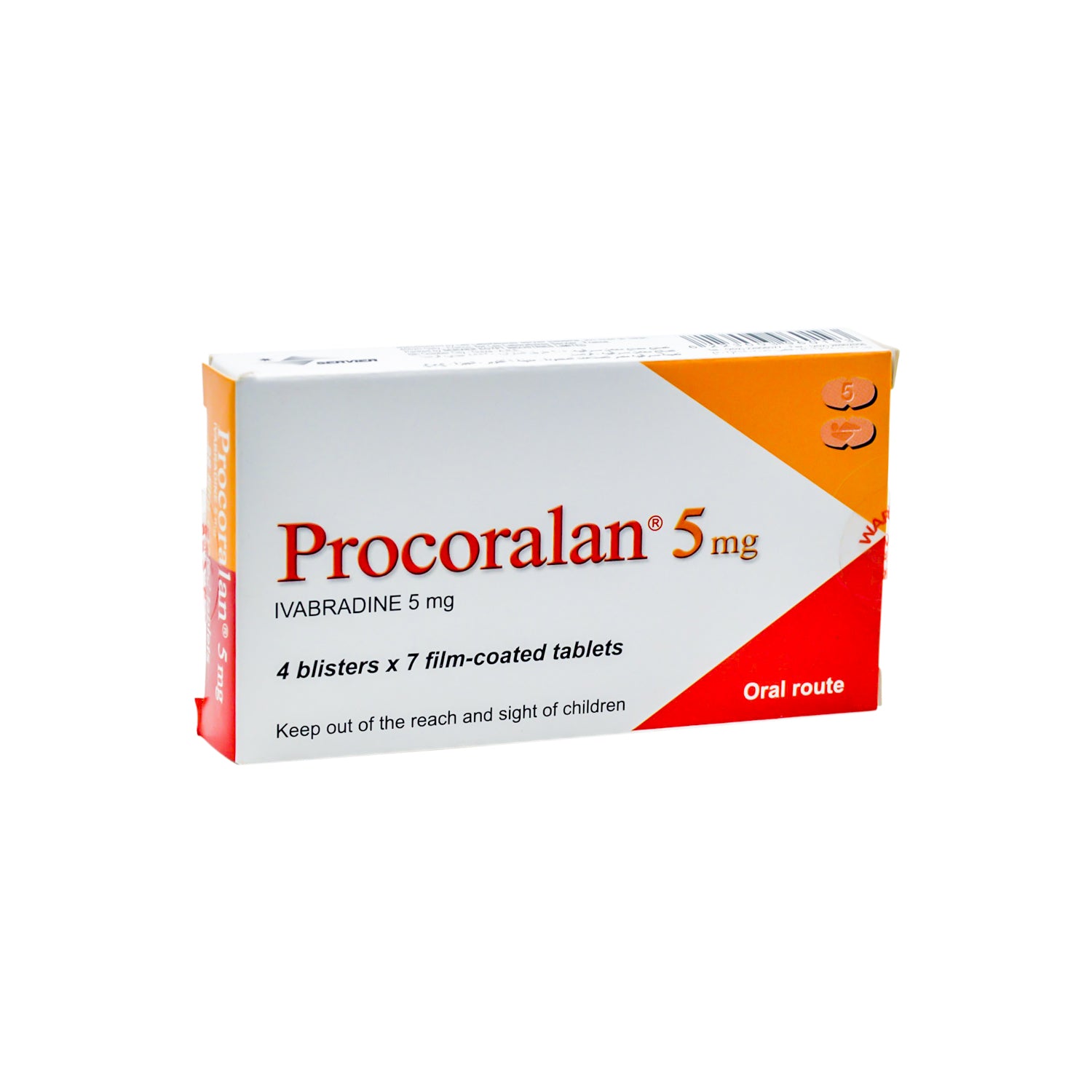 بروكورالان ٥ ملغ إيفابرادين