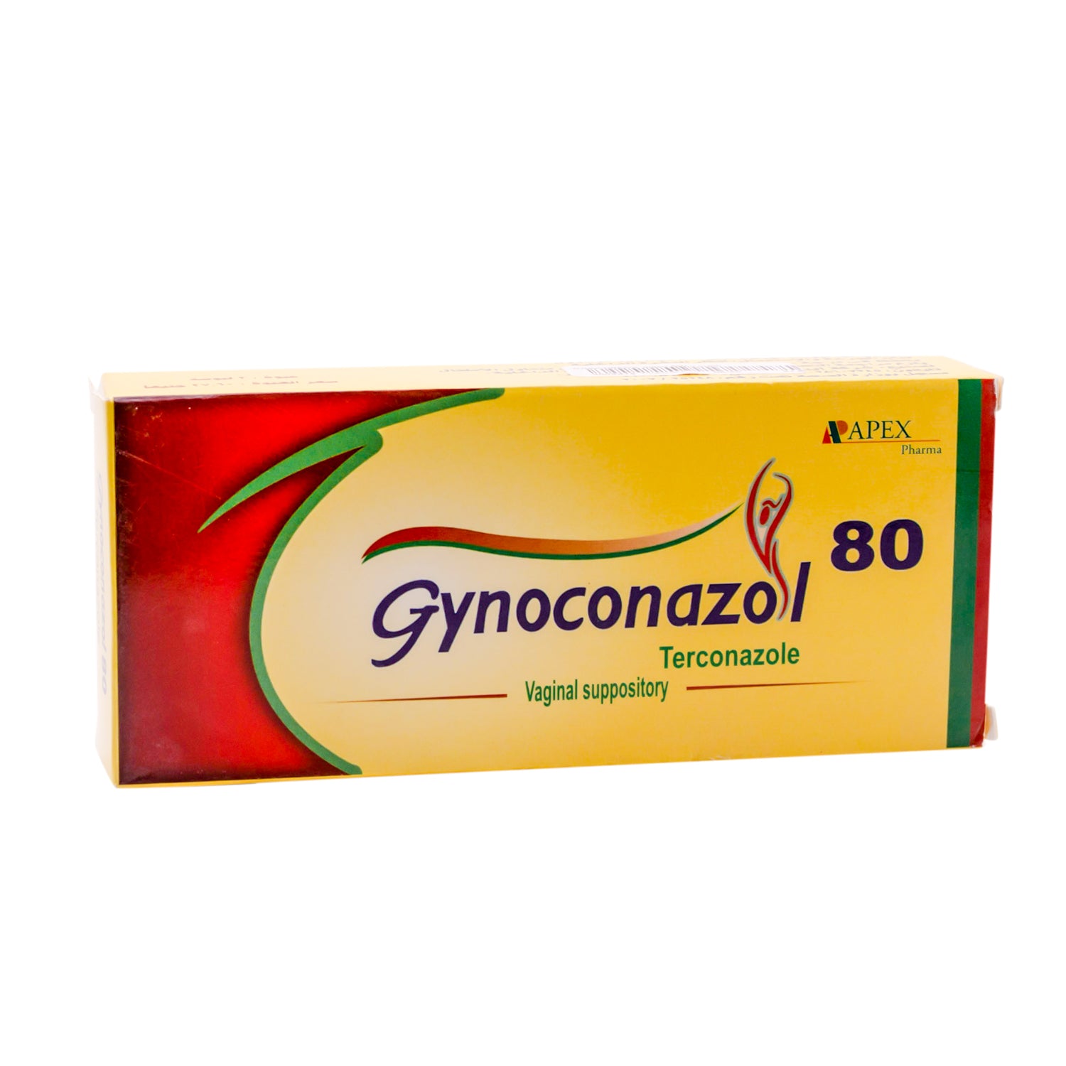 تحاميل مهبلية تحتوي على 80 ملغ من جينوكونازول وتيركونازول