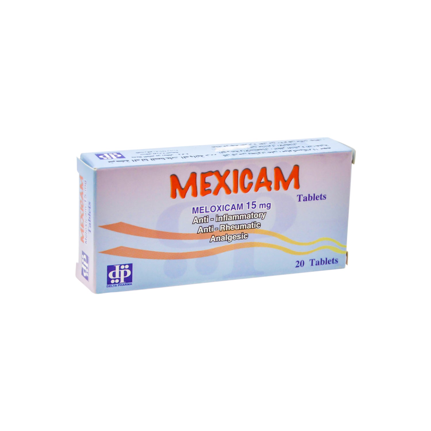 Mexicam 15mg Meloxicam for Anti-Inflammatory, Anti-Rheumatic & Analgesic