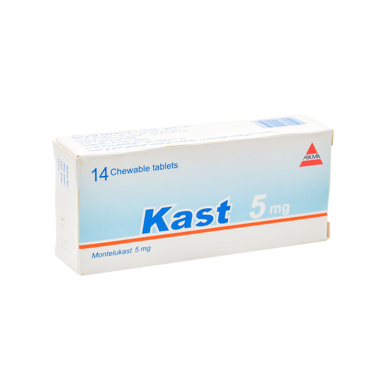 أقراص مونتيلوكاست القابلة للمضغ من كاست ٥ ملغ