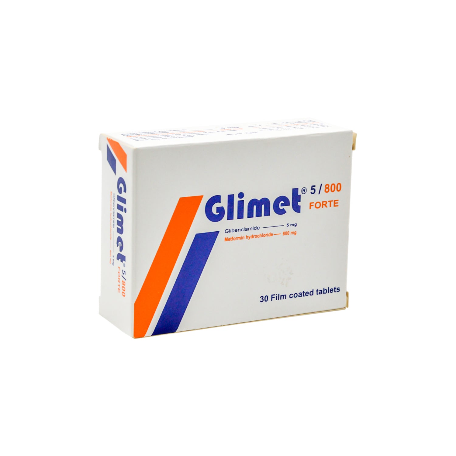 غليميت 800 ملغ ميتفورمين هيدروكلوريد و5 ملغ غليبنكلاميد