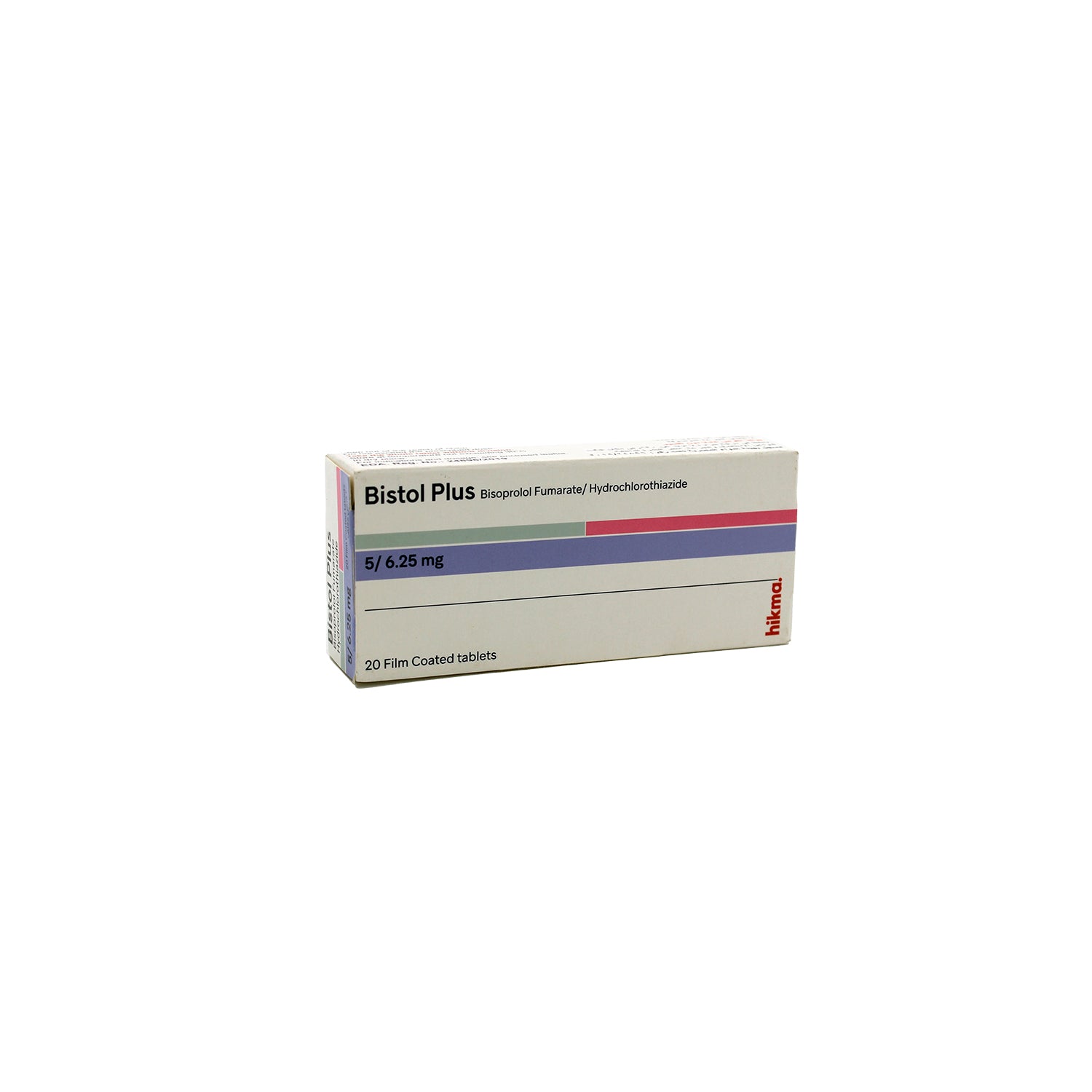 Bistol Plus 5mg Bisoprolol Fumarate & 6.25mg Hydrochlorothiazide