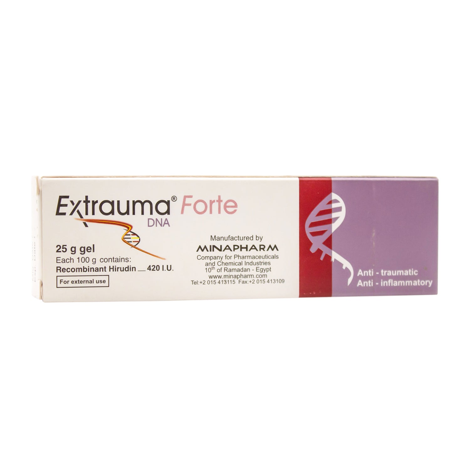Extrauma Forte Anti-Inflammatory & Anti-Traumatic Gel