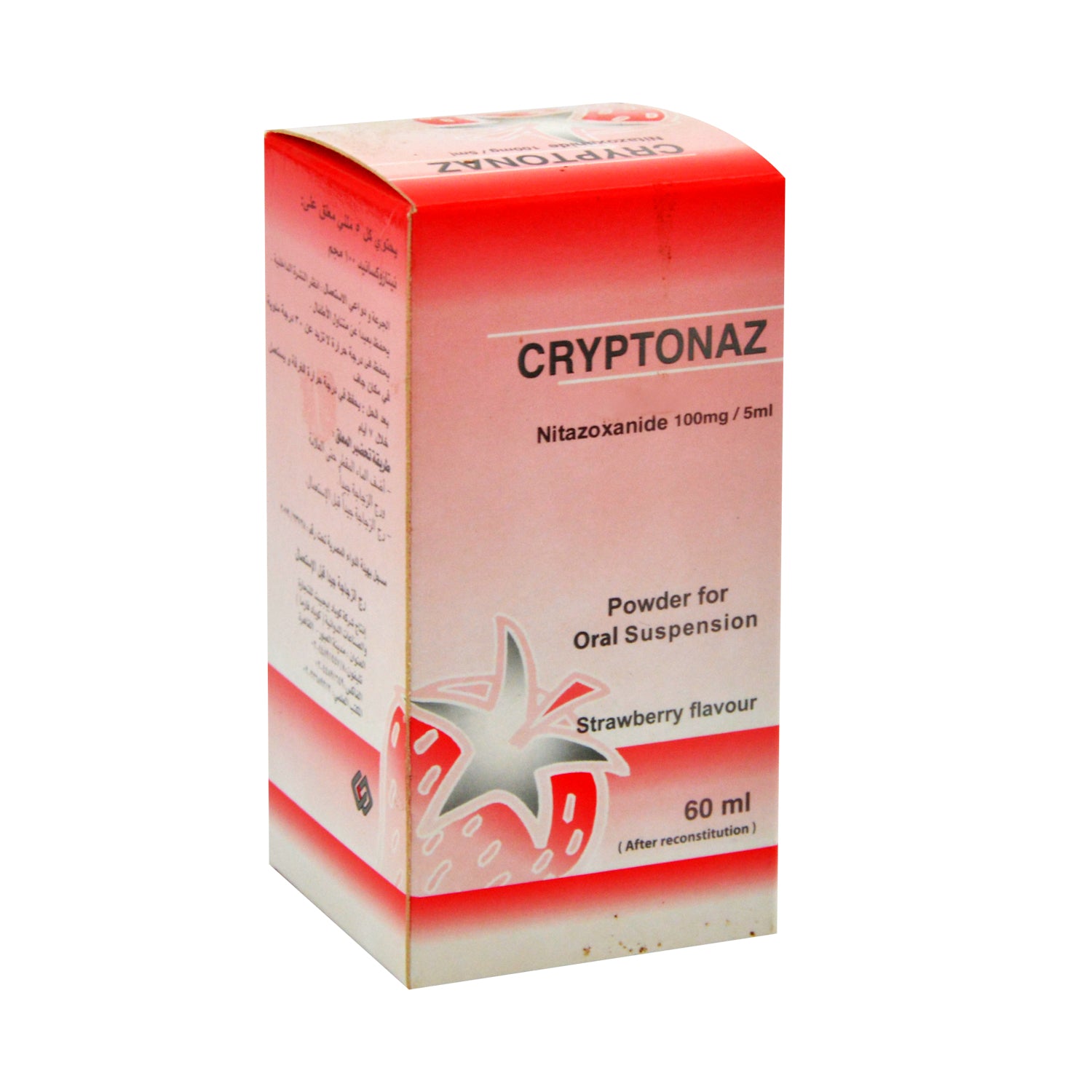 Cryptonaz 100mg Nitazoxanide Powder Strawberry Flavor