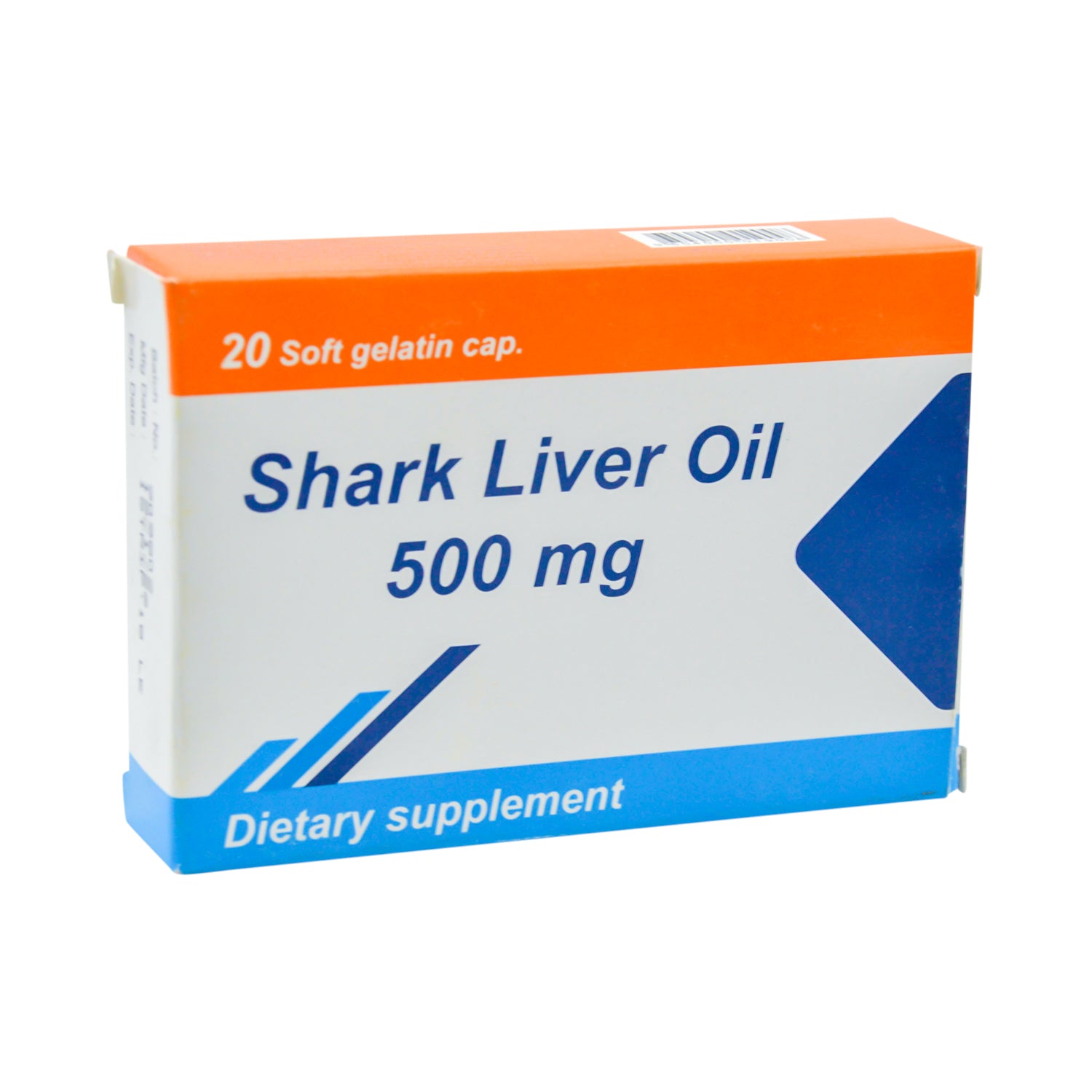 500mg Shark Liver Oil Supplement