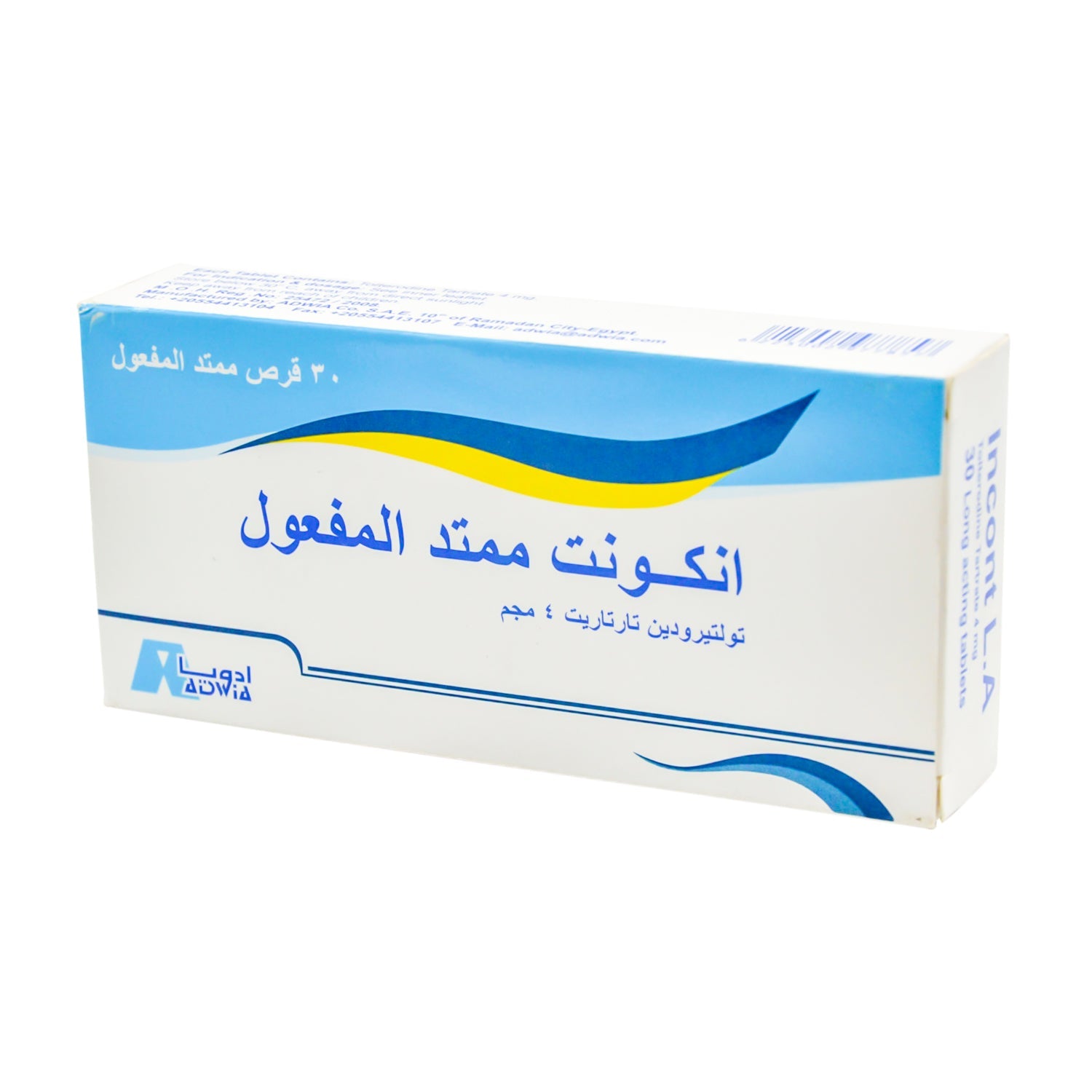 Incont LA 4mg Tolterodine Tartrate