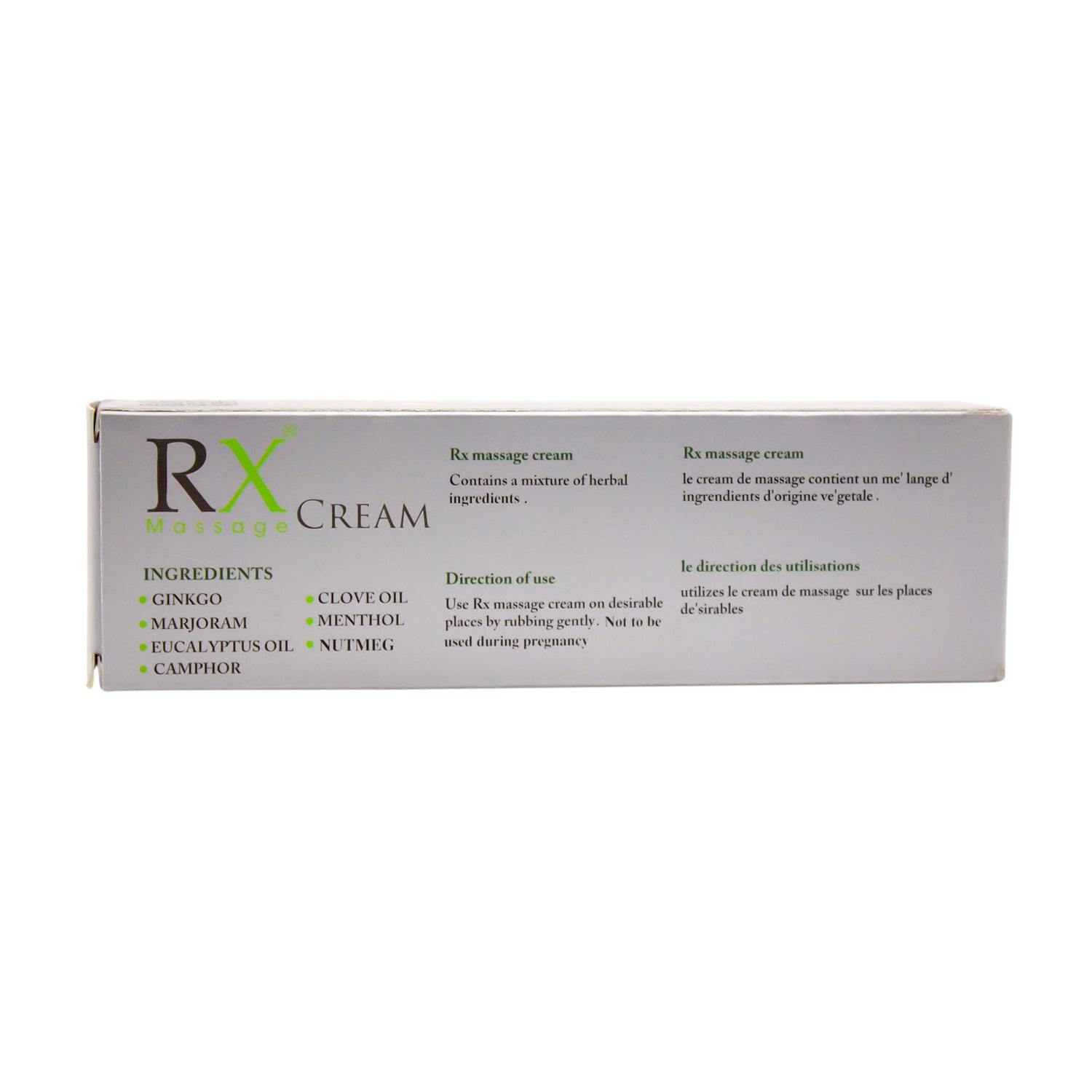 RX Massage Cream
