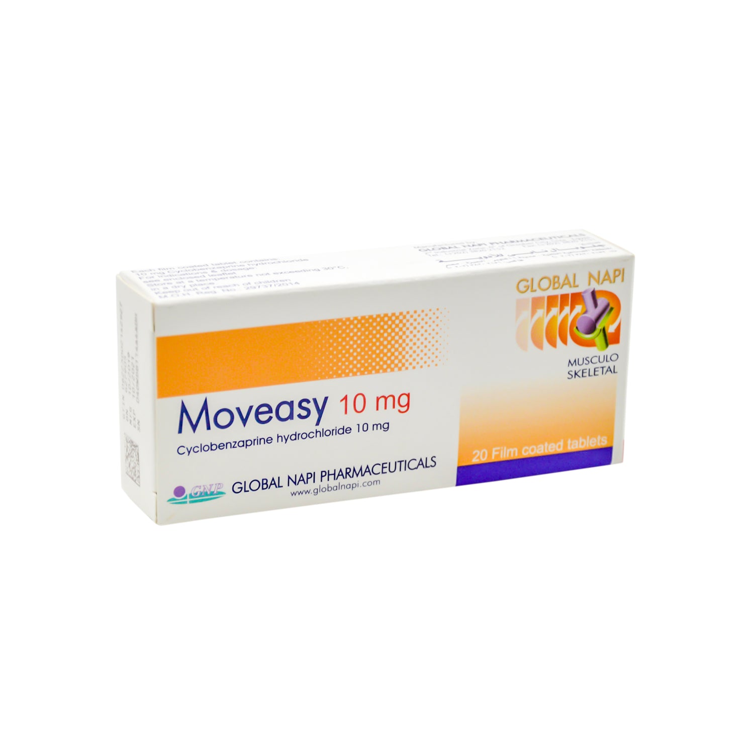 Moveasy 10mg Cyclobenzaprine Hydrochloride