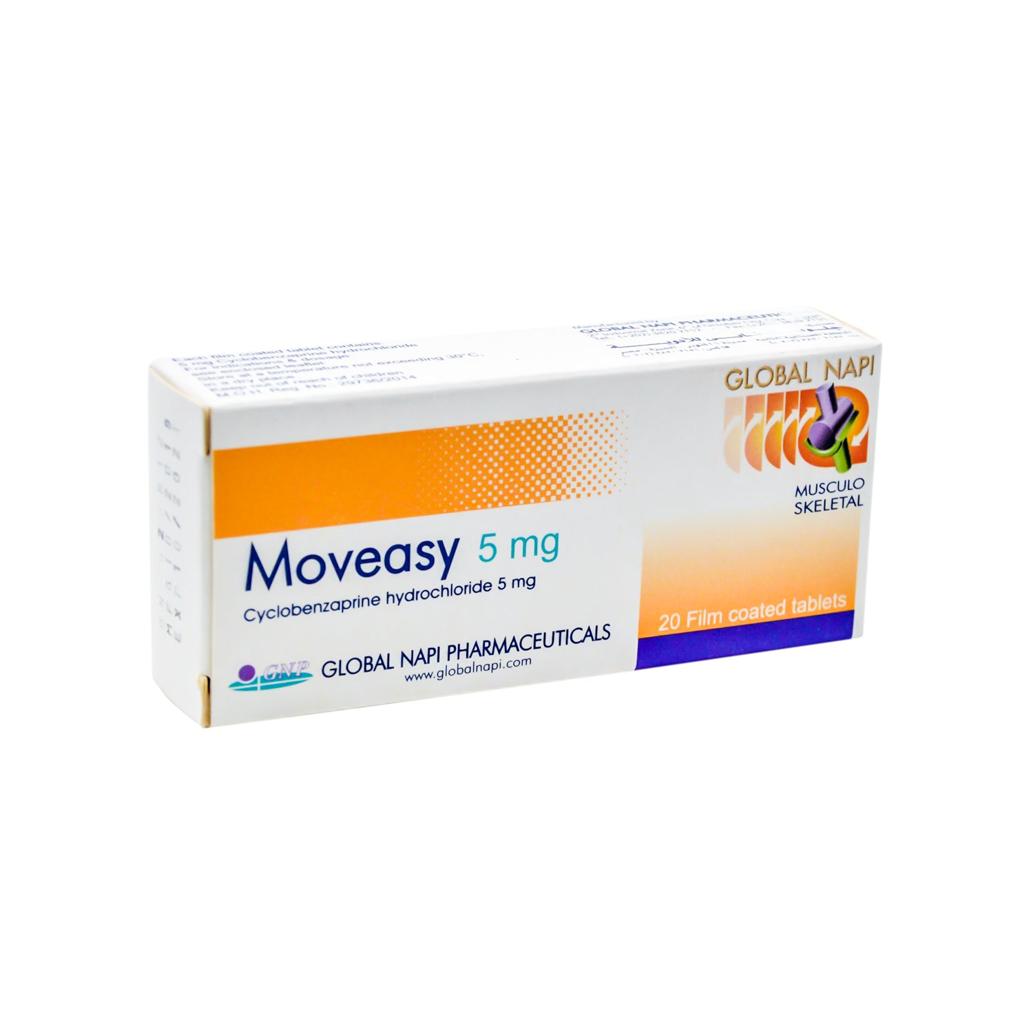 Moveasy 5mg Cyclobenzaprine Hydrochloride