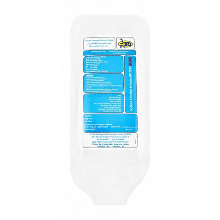 Sterile Sodium Chloride BP 2019 Solution for Intravenous Infusion - pyrogen free
