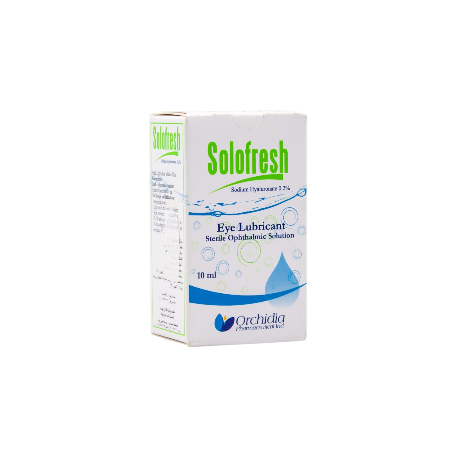 Solofresh Sterile Ophthalmic Eye Lubricant Solution