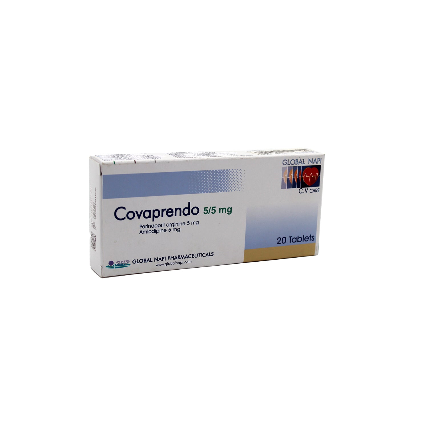 Covaprendo 5mg Perindopril Arginine & 5mg Amlodipine
