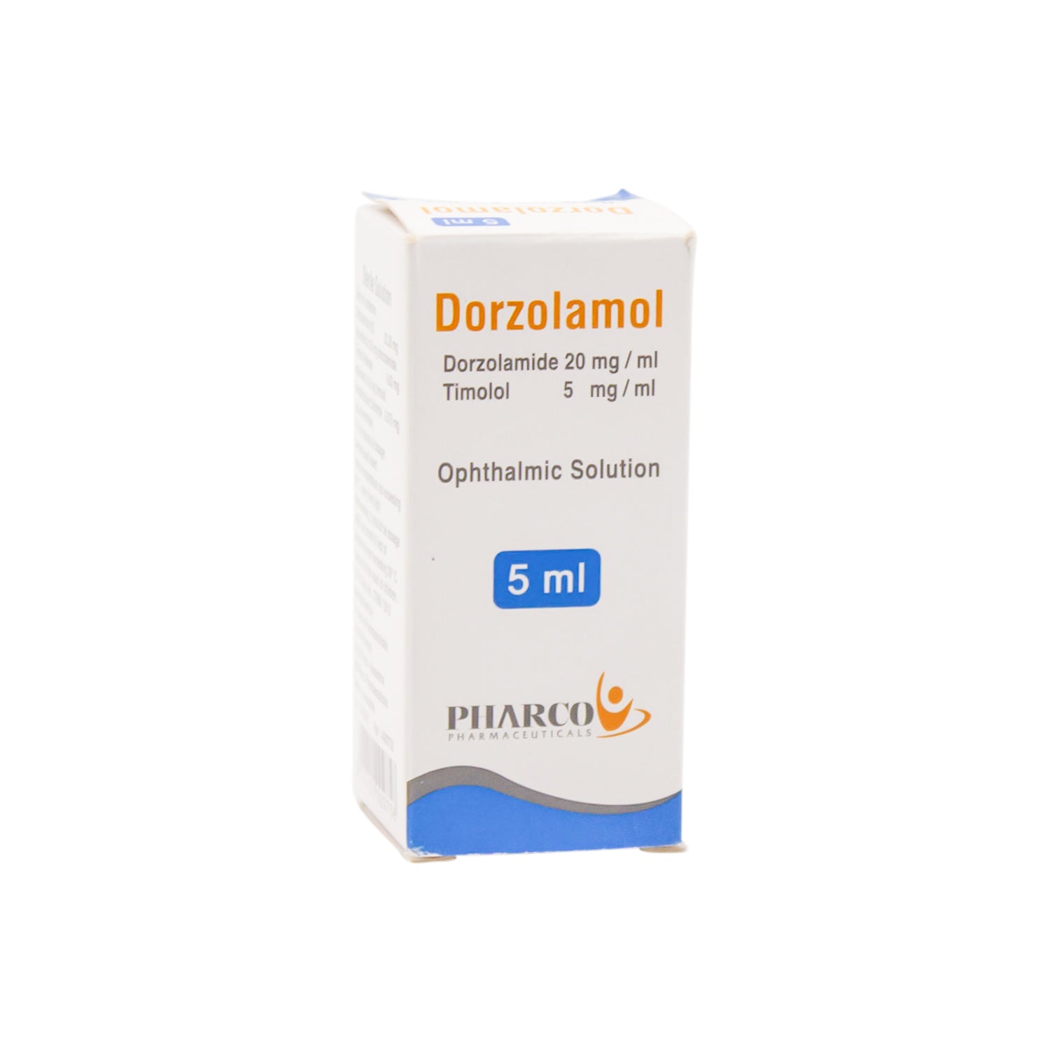 Dorzolamol 20mg Dorzolamide & 5mg Timolol Ophthalmic Solution