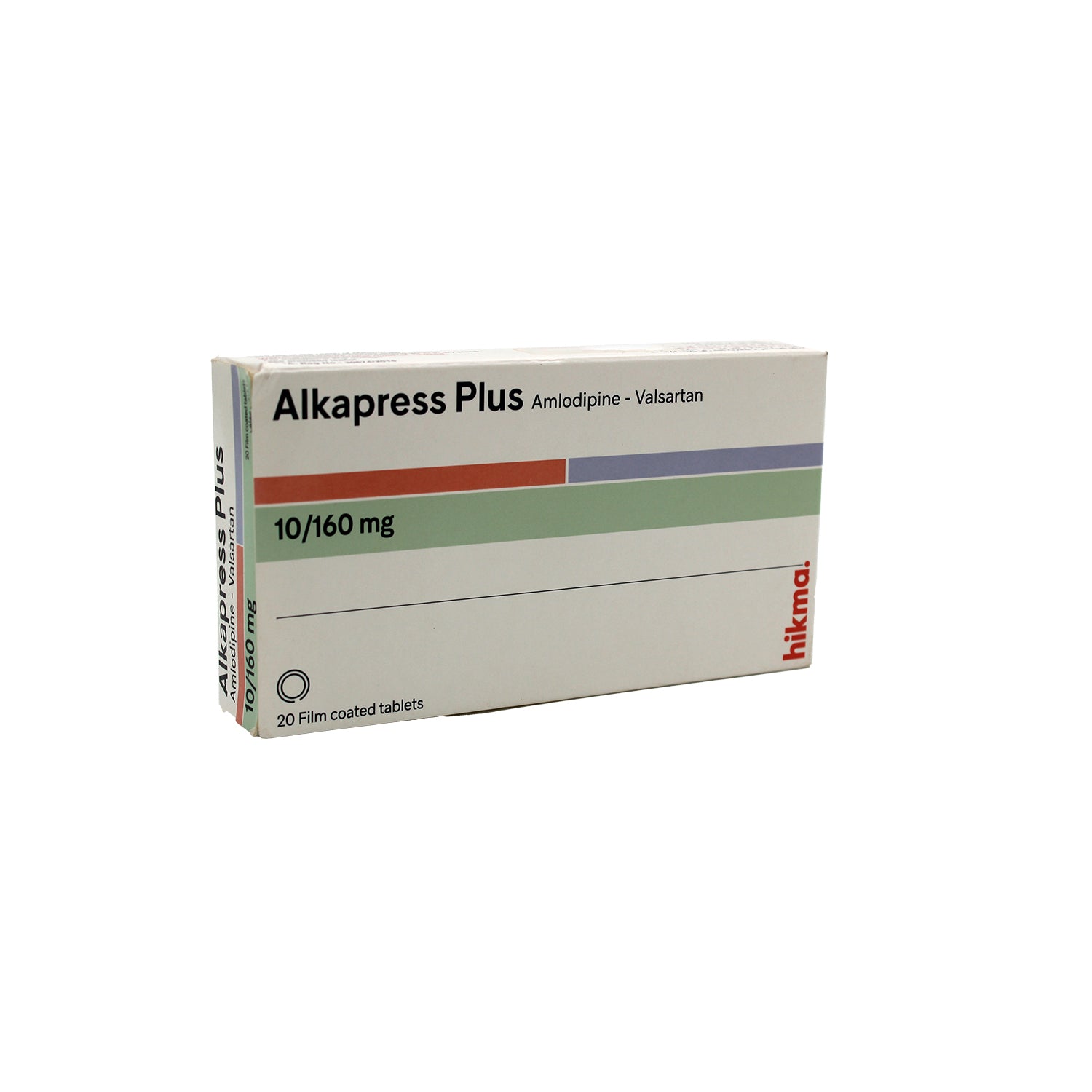 Alkapress Plus 160mg Valsartan & 10mg Amlodipine