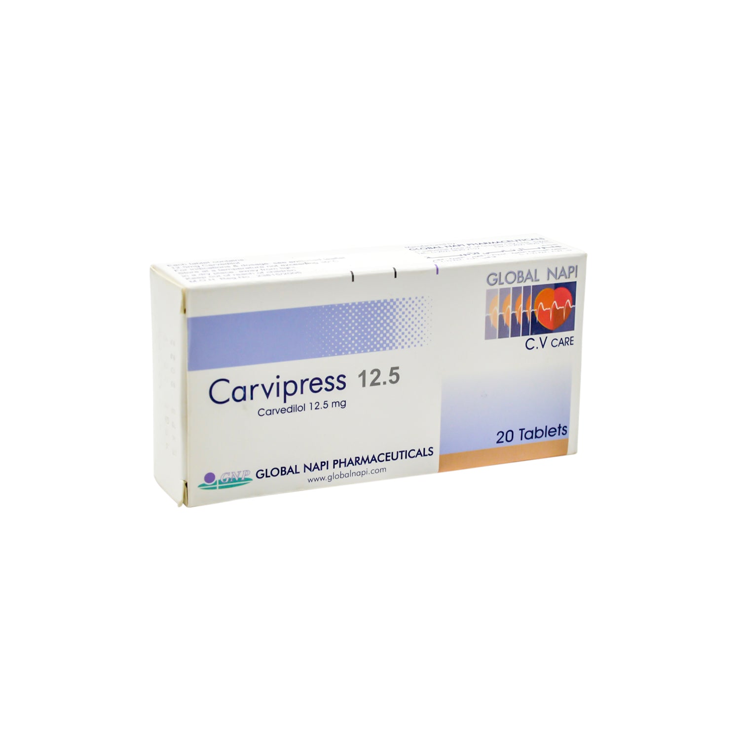 Carvipress 12.5mg Carvedilol