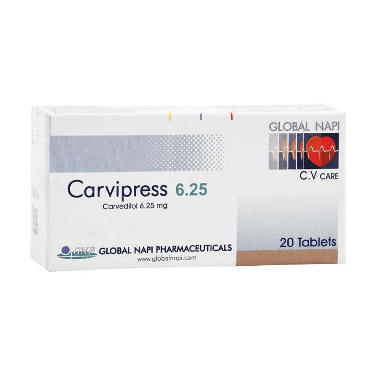 كارفيبراس ٦.٢٥ ملجم كارفيديلول