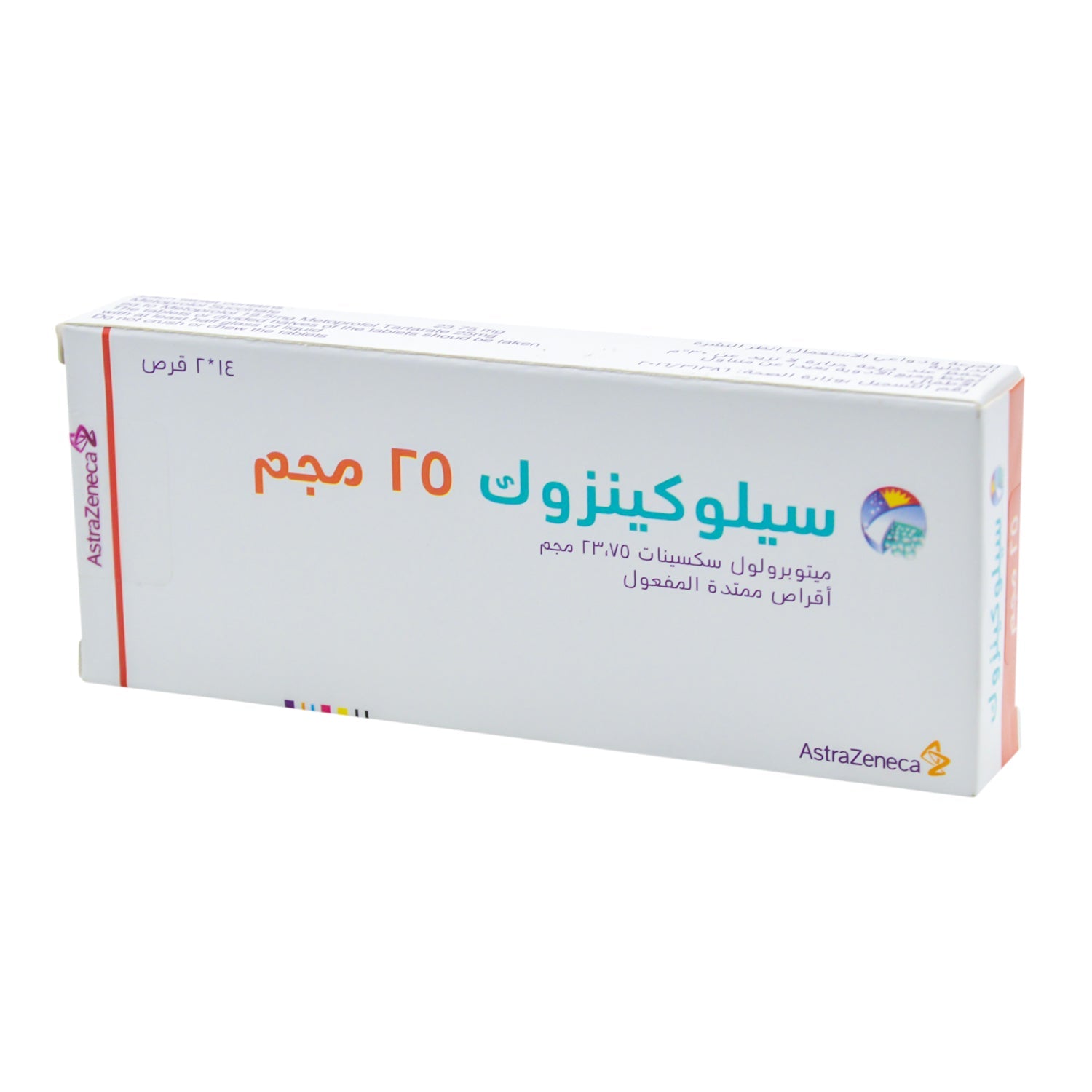 Seloken ZOC 25mg Metoprolol Succinate Beta Blocking Medication