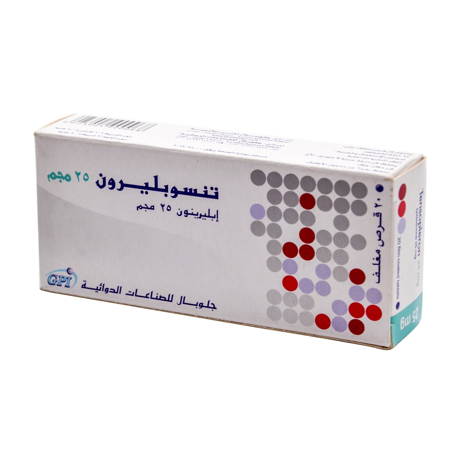 Tensopleron 25mg Eplerenone