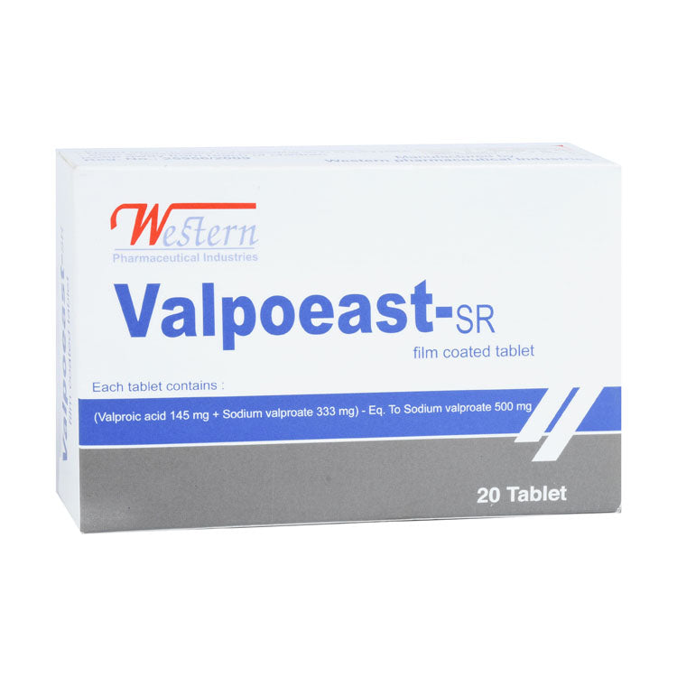 Valpoeast SR 500mg فالبورات الصوديوم