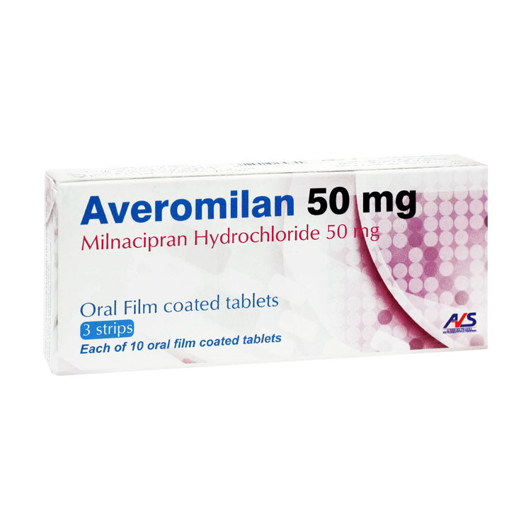 Averomilan 50mg Milnacipran Hydrochloride