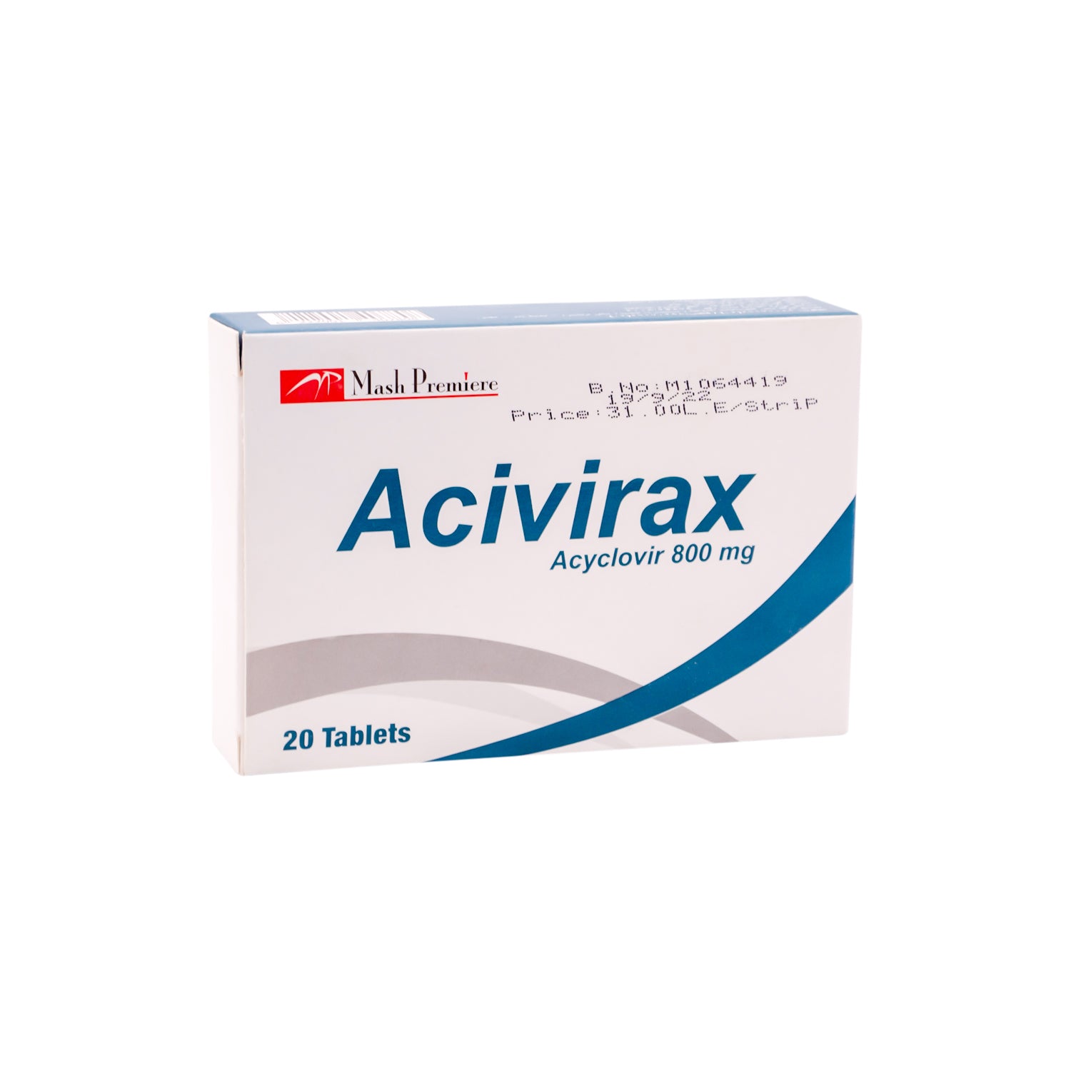Acivirax 800mg Acyclovir