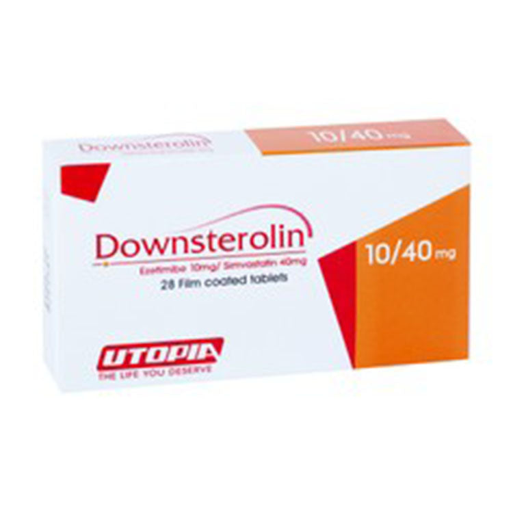 Downsterolin 10mg Ezetimibe & 40mg Simvastatin