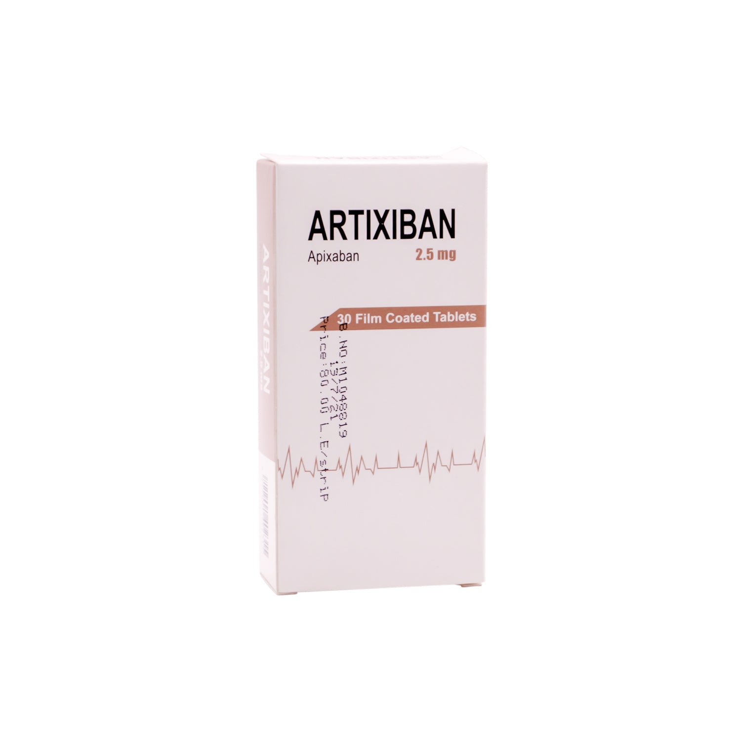 Artixiban 2.5mg Apixaban