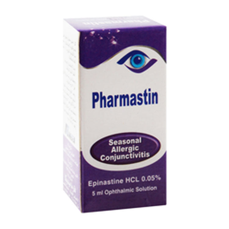 Pharmastin 0.05% Epinastine Hydrochloride Opthalmic Solution for Seasonal Allergic Conjunctivitis