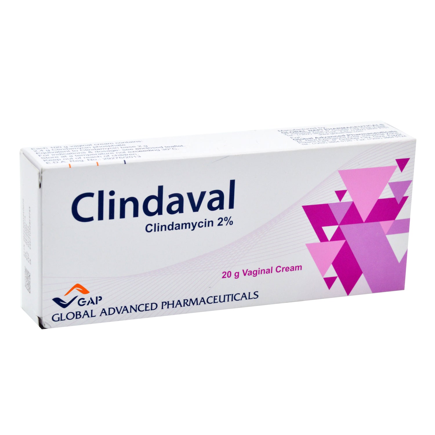 Clindaval 2% Clindamycin Vaginal Cream