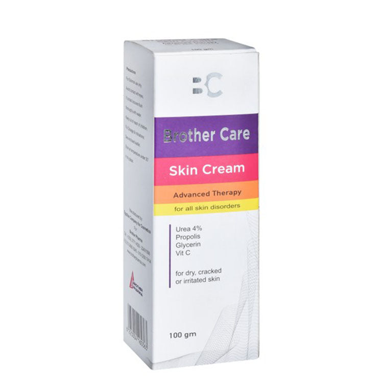 Brother Care 4% Urea Skin Cream for Dry, Cracked & Irritated Skin