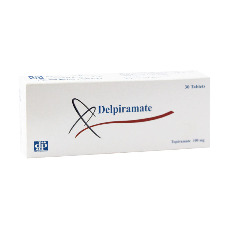 Delpiramate 100mg Topiramate Tablets