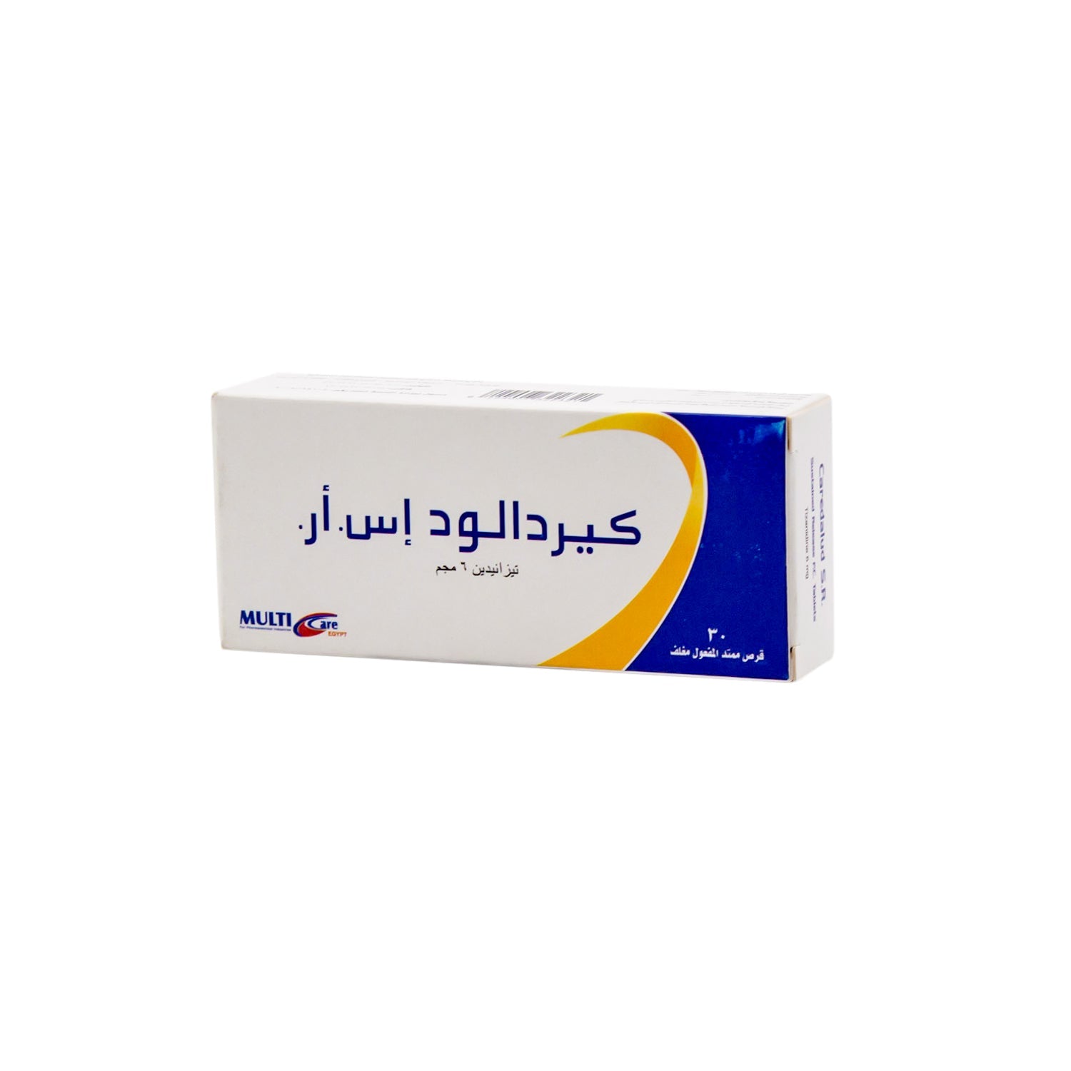 Caredalud S.R 6mg Tizanidine Muscle Relaxer Tablets