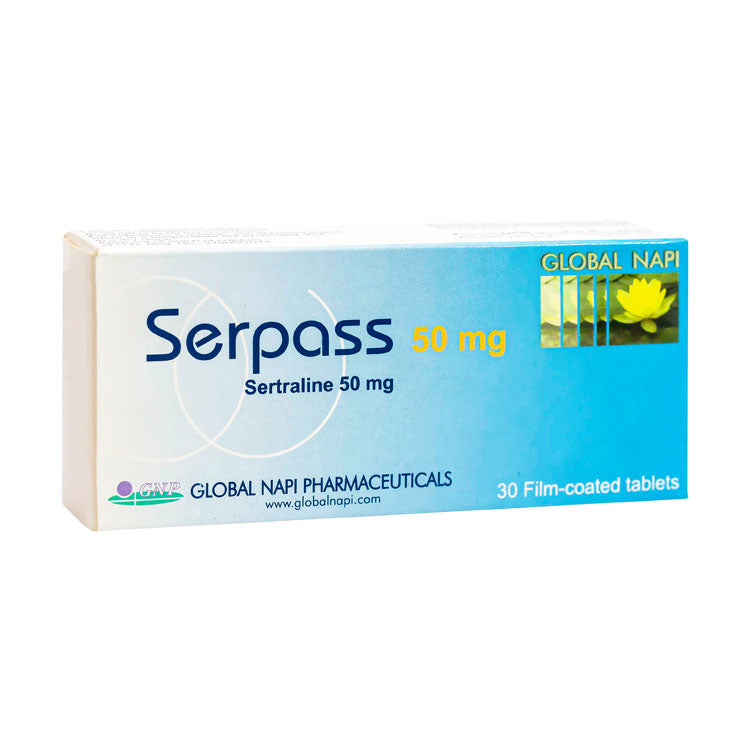 Serpass 50mg Sertraline