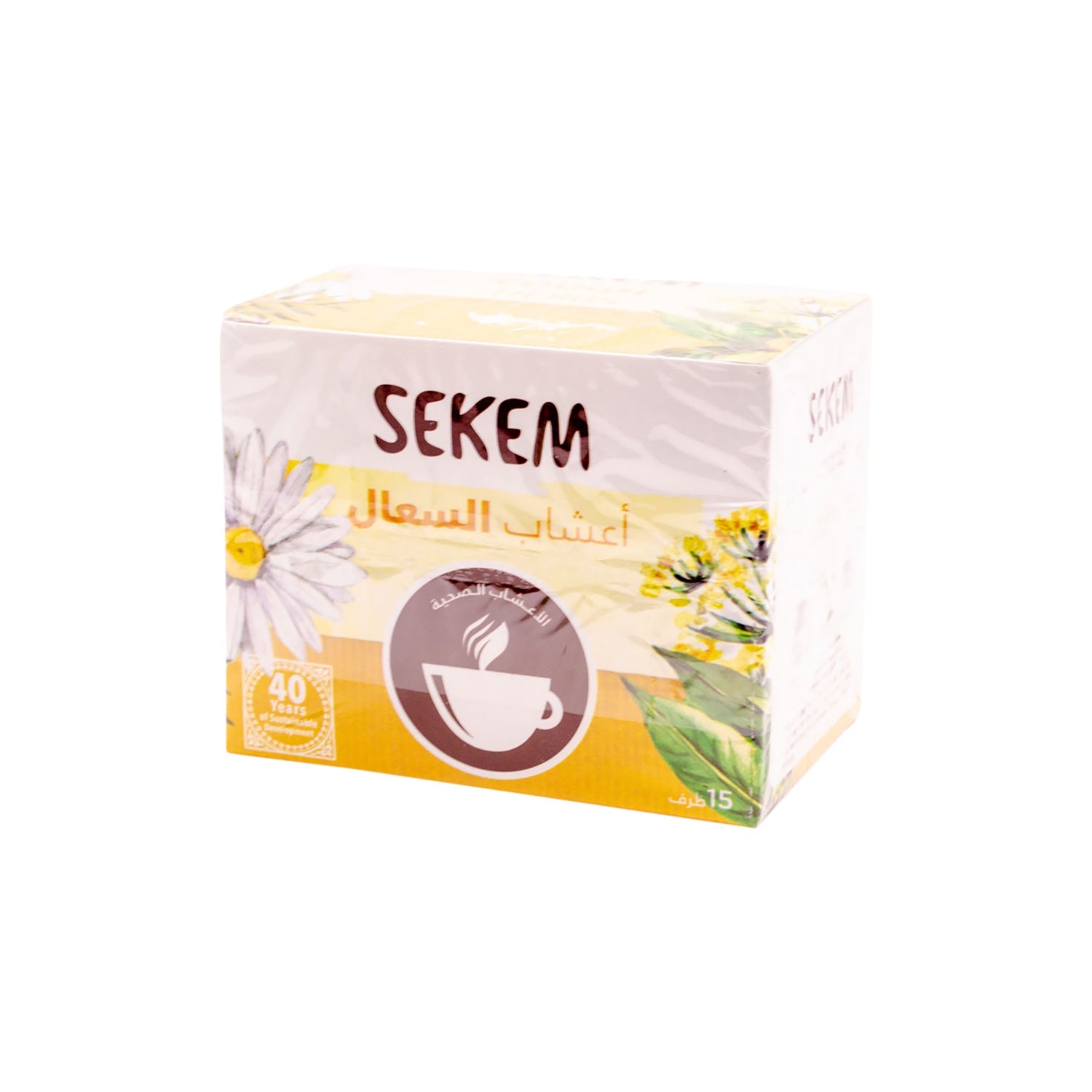 أكياس شاي سيكيم هيربس للسعال