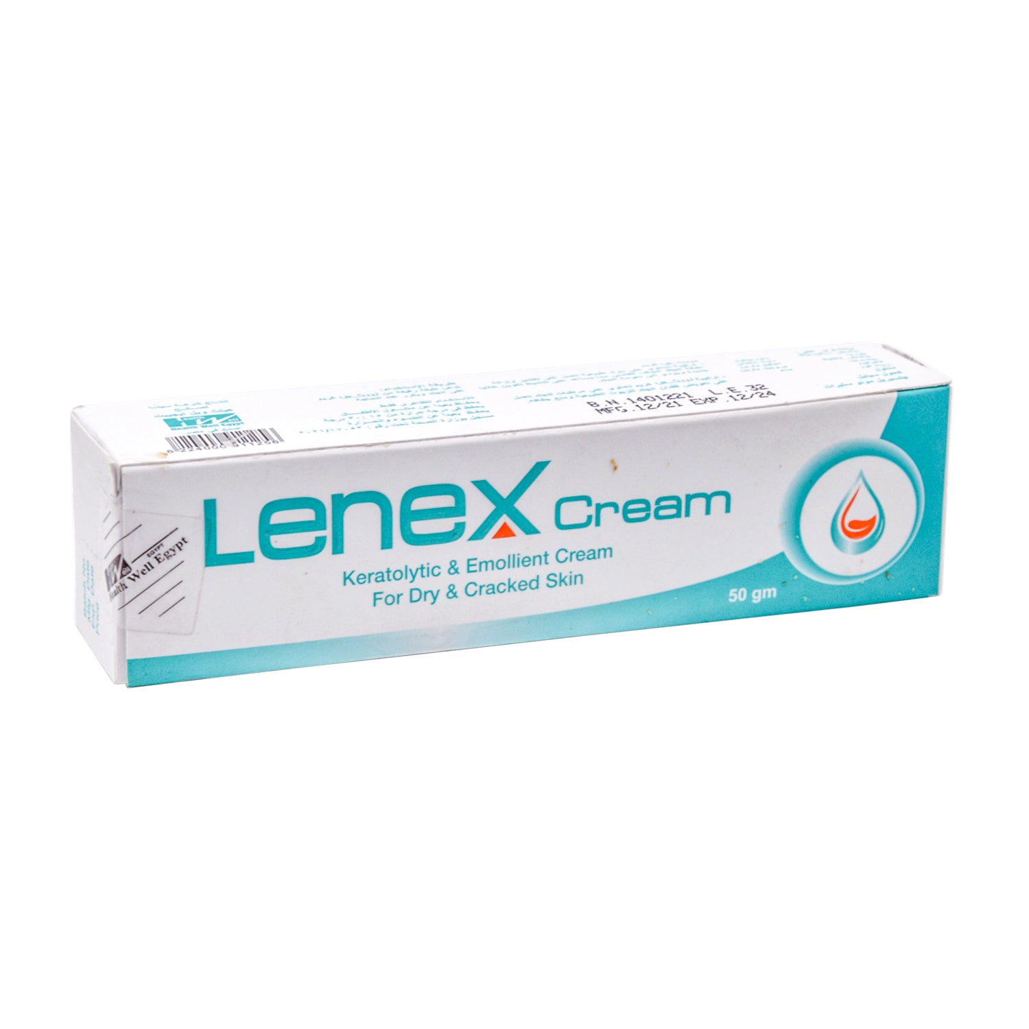 Lenex Emollient Cream for Dry & Cracked Skin