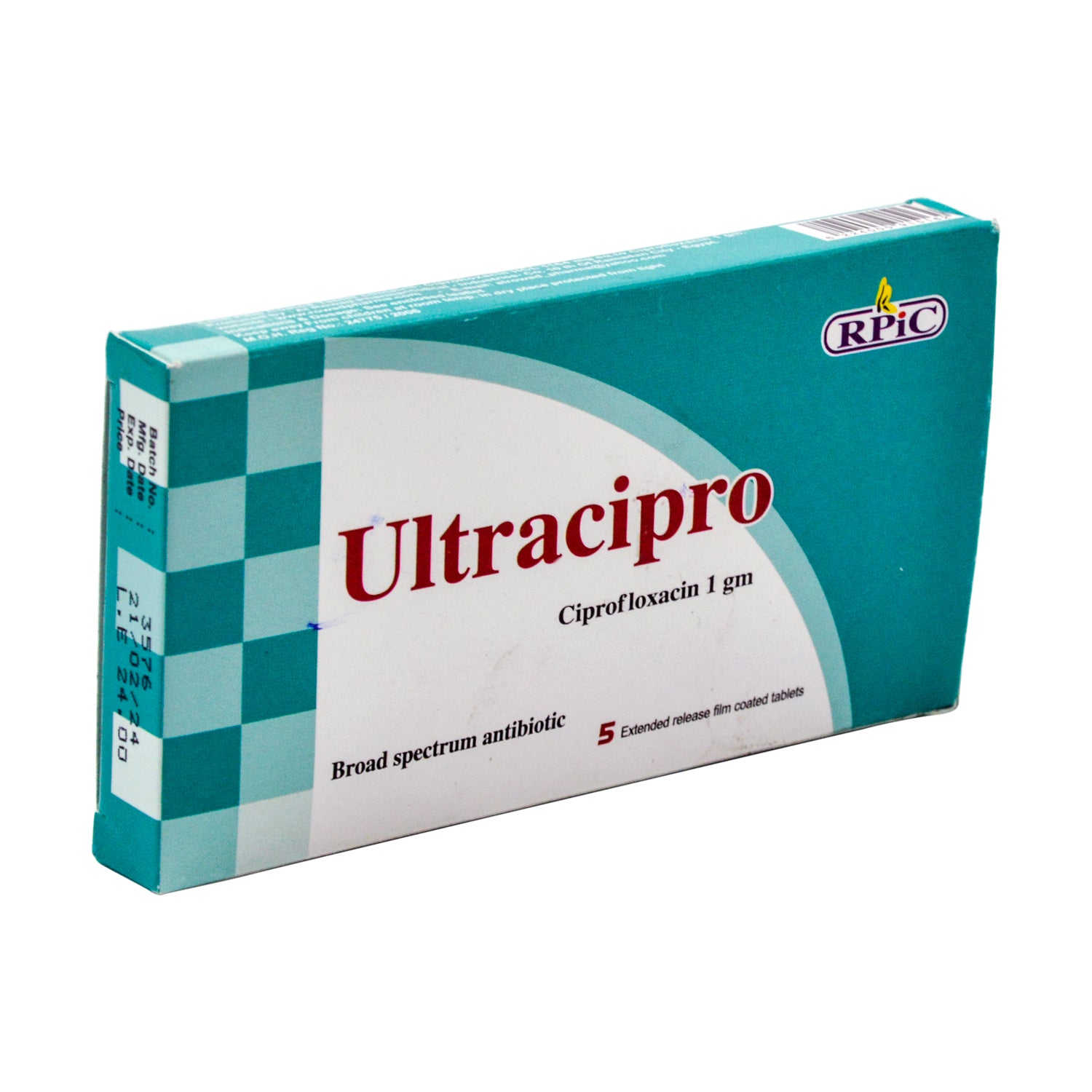 Ultracipro 1g Ciprofloxacin Broad Spectrum Antibiotic