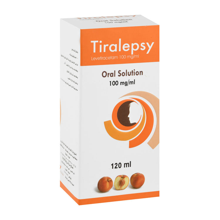 Tiralepsy 100mg/ml Levetiracetam Oral Solution