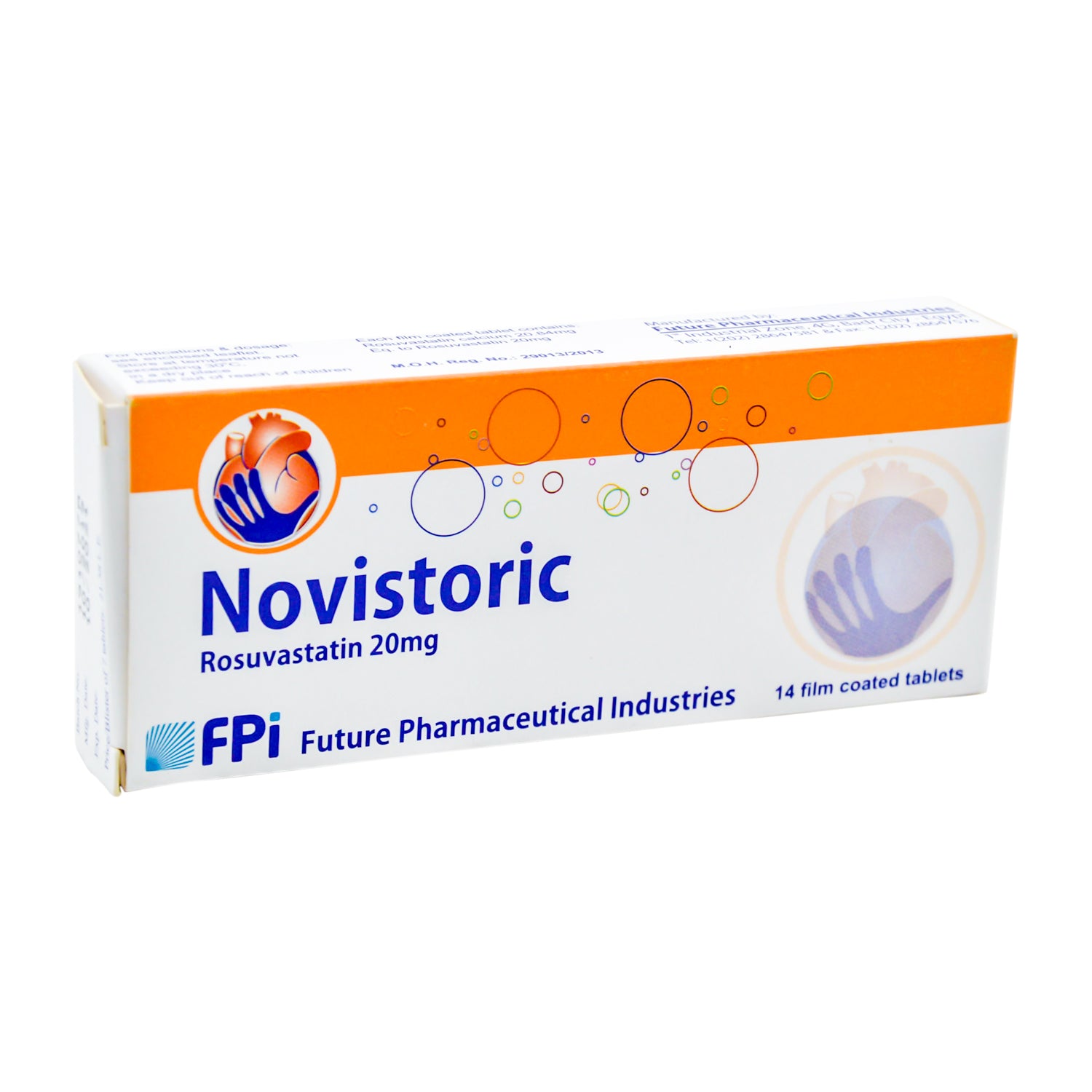 Novistoric 20mg Rosuvastatin