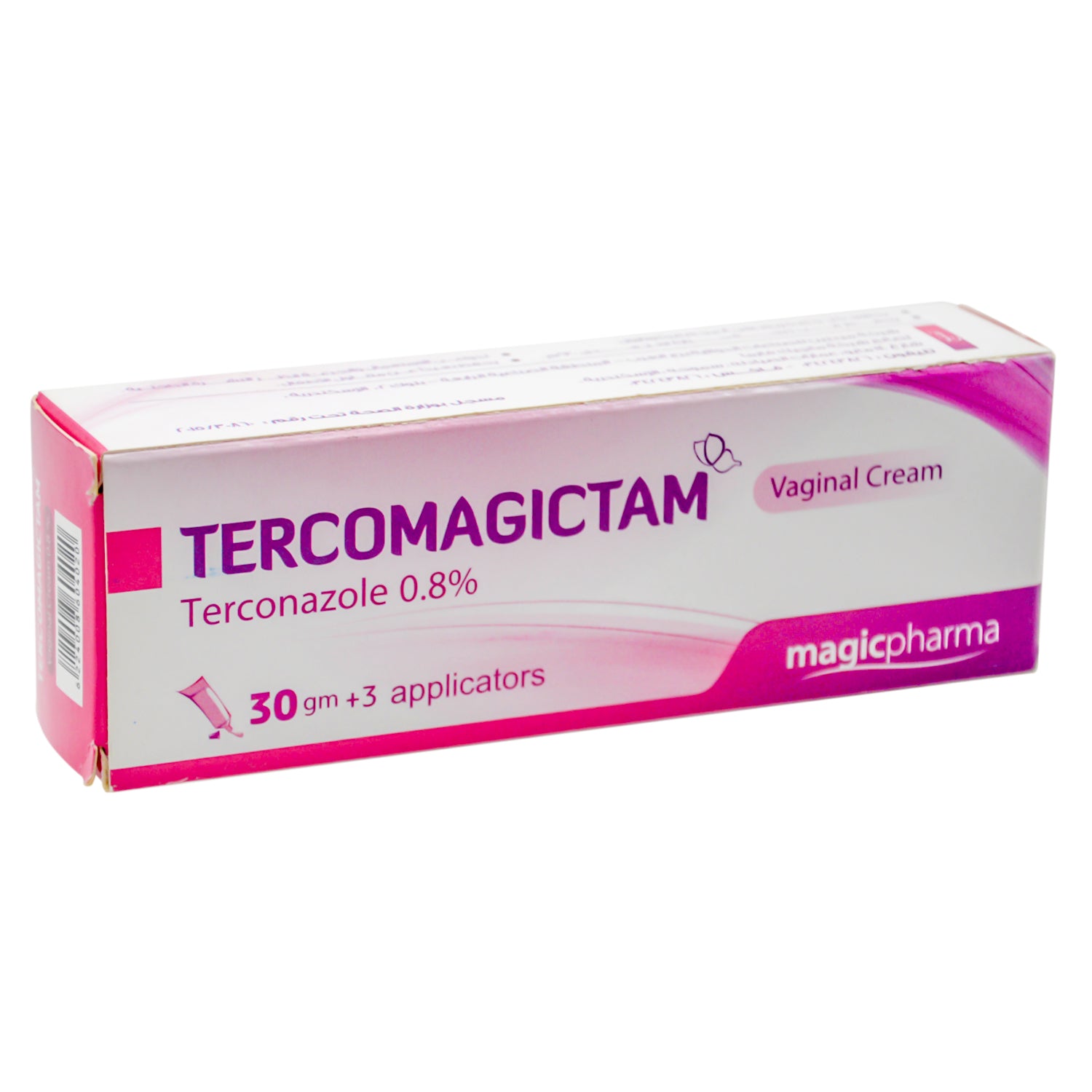 Tercomagictam 0.8% Terconazole Vaginal Cream with Applicators