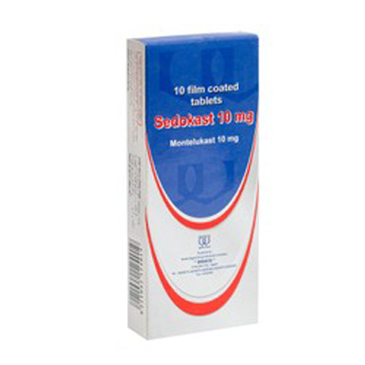 Sedokast 10mg Montelukast 10 tablets