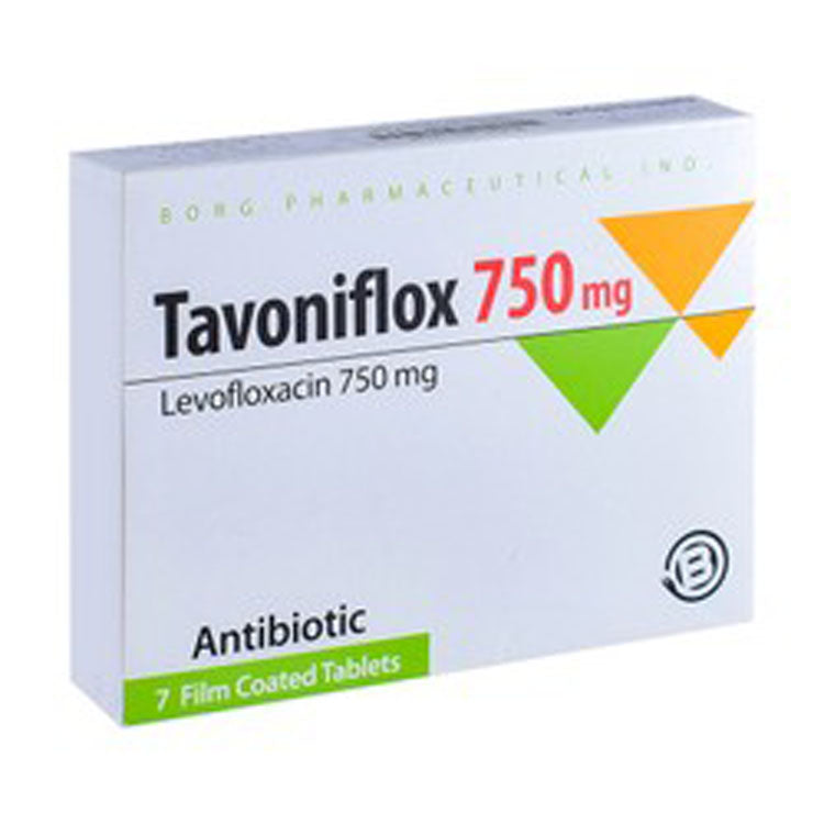تافونيفلوكس 750 ملغ ليفوفلوكساسين