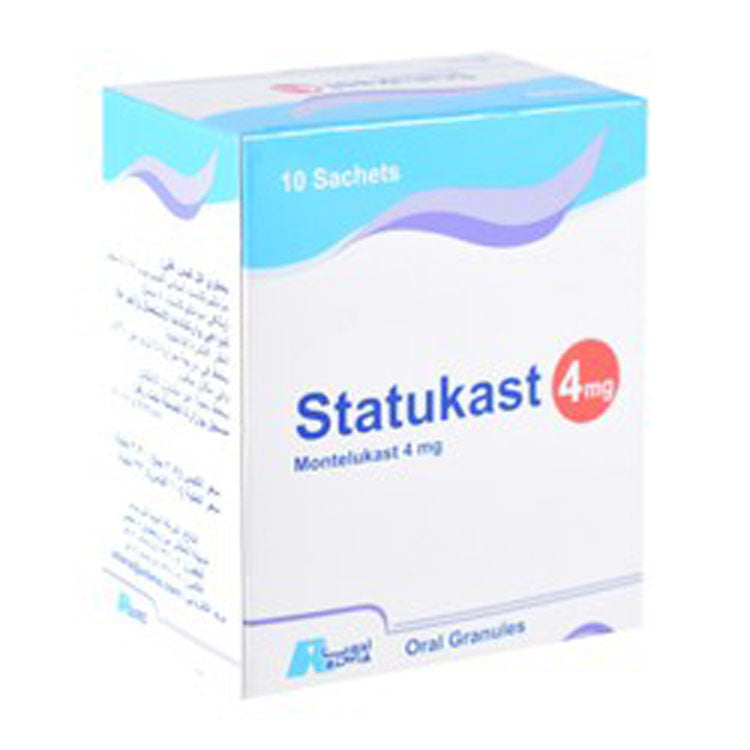 Statukast 4mg Montelukast Oral Granule Sachets 10 per pack