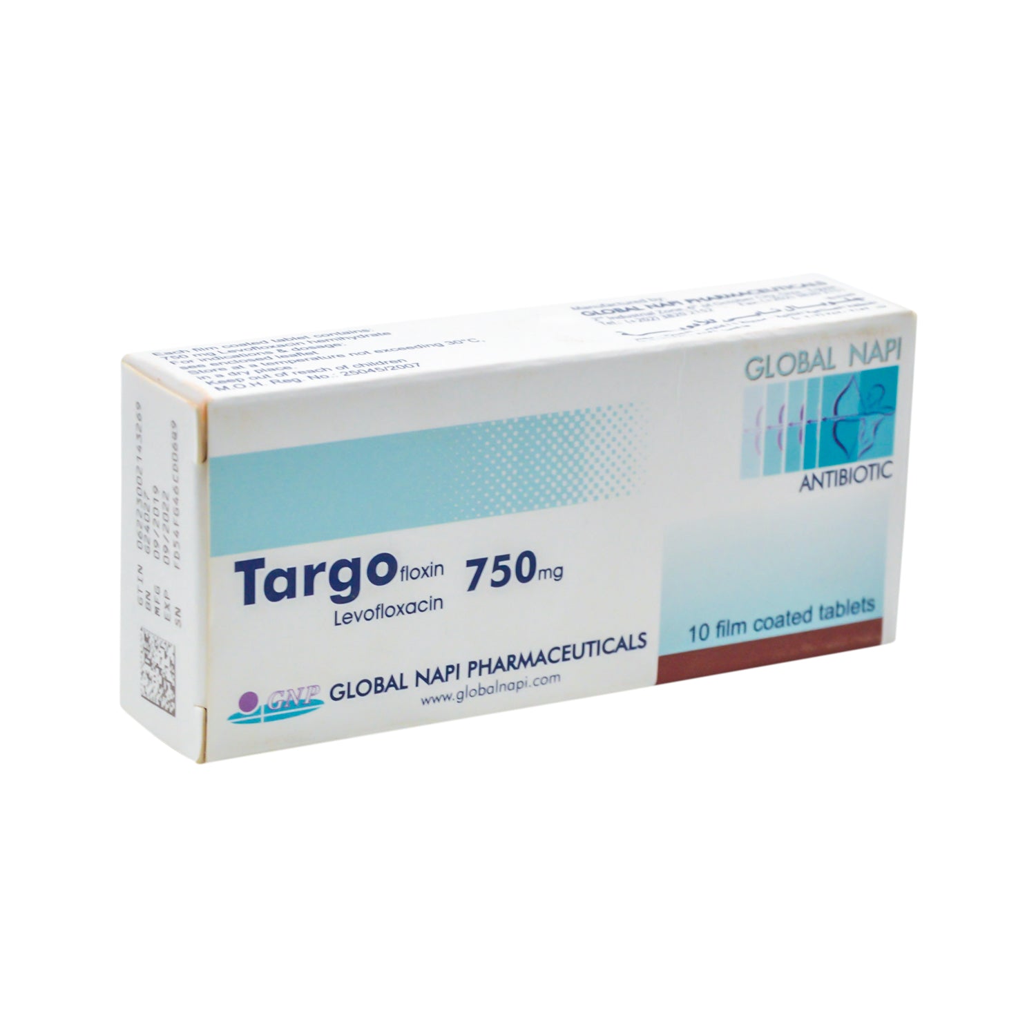 Targo 750mg Levofloxacin Antibiotic