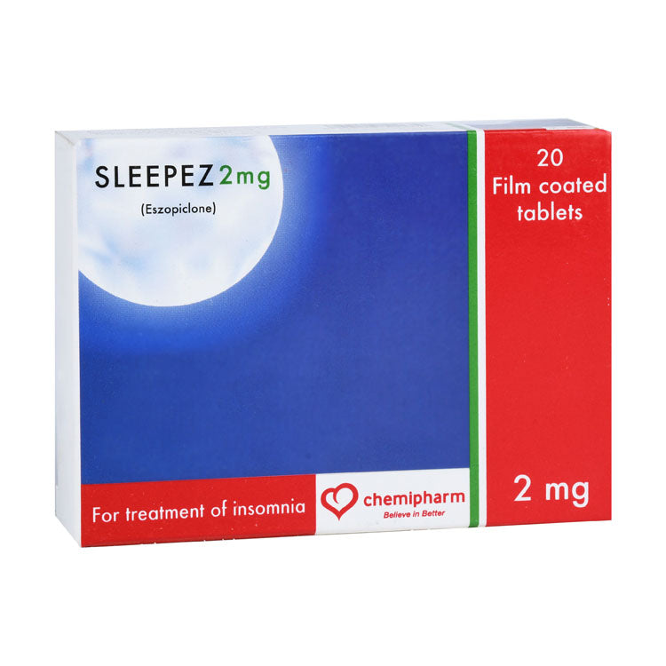 Sleepez 2mg Eszopiclone for Treating Insomnia