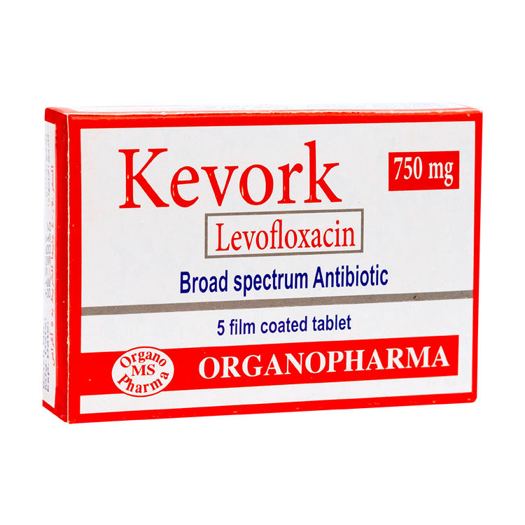 Kevork 750mg Levofloxacin Broad Spectrum Antibiotic