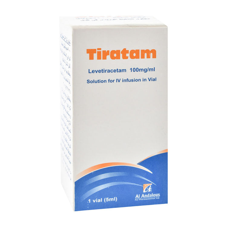 Tiratam 100mg/ml Levetiracetam Solution Vial for Intravenous Infusion